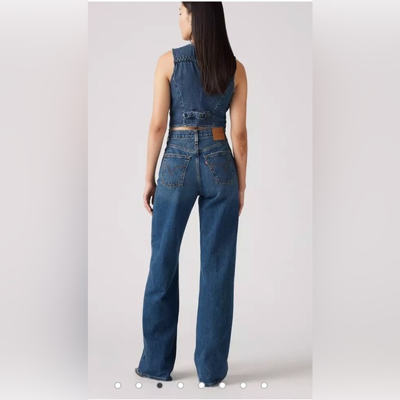 Levi’s ribcage wide leg jeans - Size 26 - Color: Polar Perimeter - Picture 3 of 9